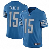 Nike Detroit Lions #15 Golden Tate III Blue Team Color NFL Vapor Untouchable Limited Jersey,baseball caps,new era cap wholesale,wholesale hats